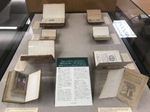 Rare book exhibit at MSU Libraries